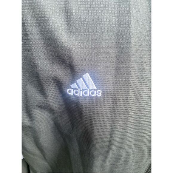 Adidas Men’s Performance All Weather Zip Front Jacket Size XXL Black - Picture 8 of 9